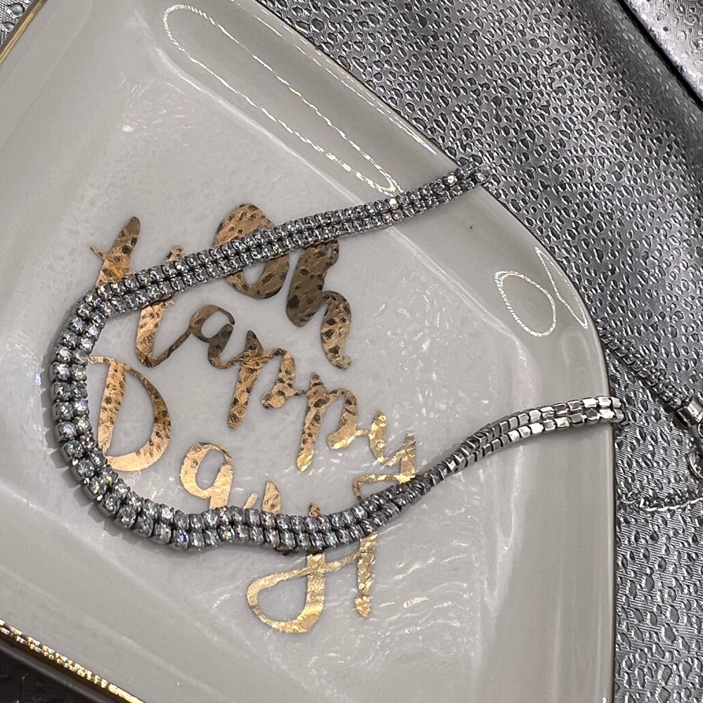 Dazzling Double CZ Necklace - Picture 5 of 6